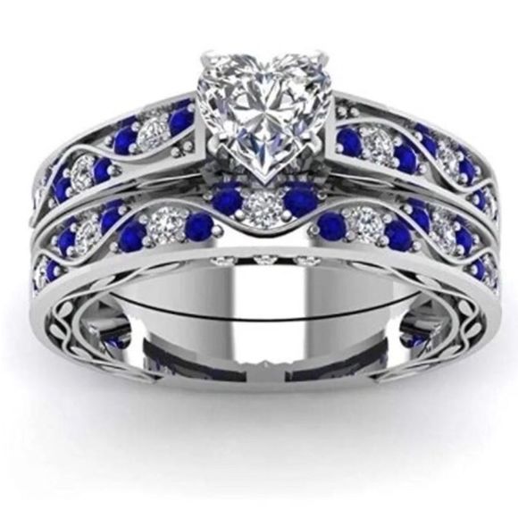 Loversring Couple Ring Bridal Sets